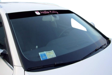 fascia parasole auto hello kitty