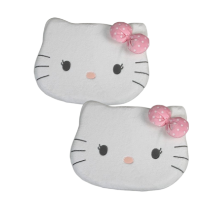 coppia cuscini sagomati hello kitty